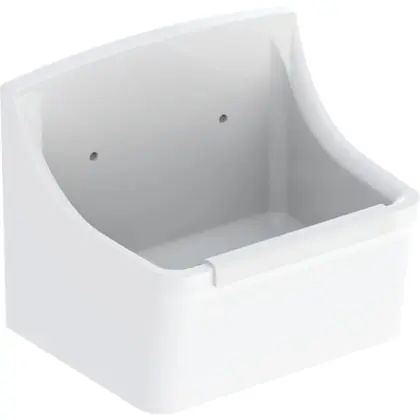 Geberit Uitgietbak Geberit wit 450x345mm met stootrand S8A42000000G