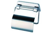 Geesa Standard toiletrolhouder met klep - chroom 915144