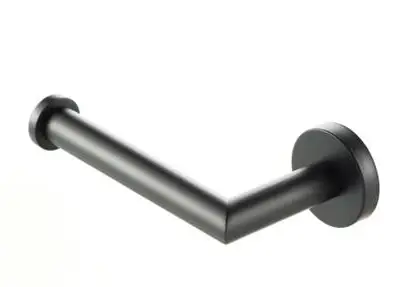 Geesa 916509-06 Geesa Nemox toiletrolhouder - zwart mat