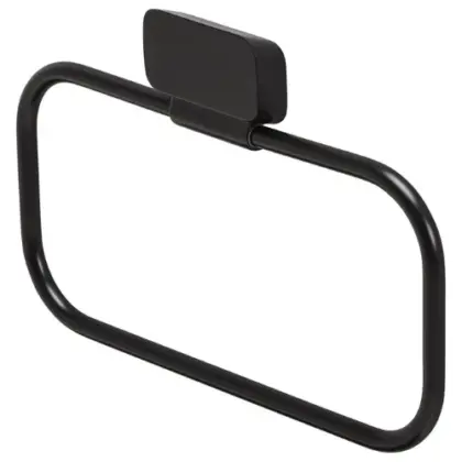 Geesa 919904-06 Geesa Shift handdoekring - Black