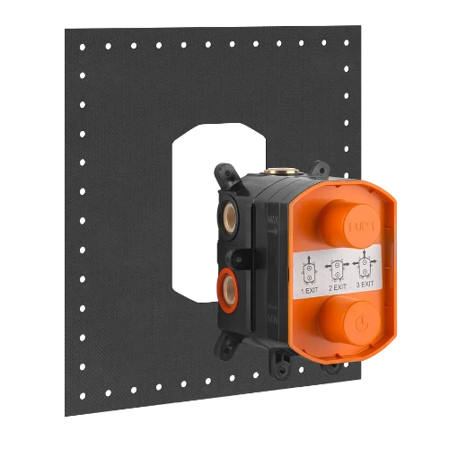 Gessi Via Manzoni inbouwlichaam voor douchethermostaat - 2 functies 38269#031