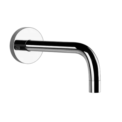 Gessi 38783#031 Gessi Via Tortona wanduitloop 1/2 x 231 mm - chroom