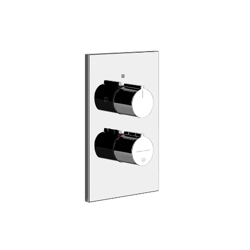 Gessi 38794#031 Gessi Via Manzoni kleurset voor inbouwthermostaat - chroom