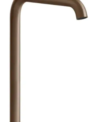 Gessi PF54093#708 GESSI Flessa Hoge wastafeluitloop Geb. Koper PVD
