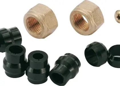 Giacomini 047P0508Z Giacomini N1 knelkoppeling voor oliefilter 8-10-12 mm