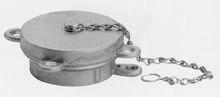 Giacomini N14VY001 Giacomini V14V vulstop 2 - messing - met groen deksel - voor mazouttank