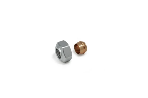 Giacomini R178EX104 Giacomini   R178E adapter 3/4 ec voor koper/stalenbuis 3/4 E X 15TR