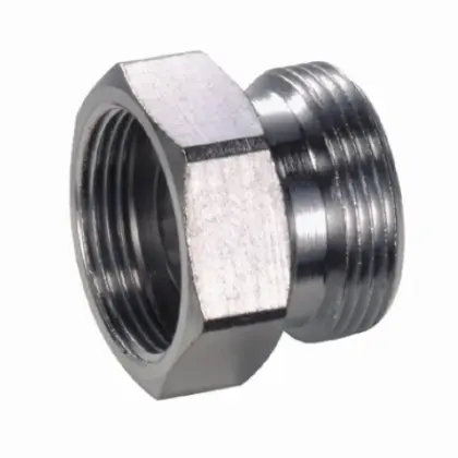 Giacomini R178RX011 Giacomini verloopnippel MM 16AA x 18AA - chroom