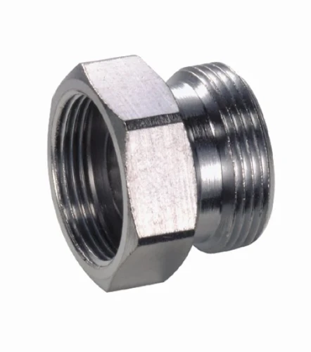 Giacomini R178RX011 Giacomini verloopnippel MM 16AA x 18AA - chroom