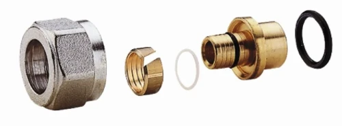 Giacomini klemkoppeling 18AA x 20/2,0 voor meerlagenbuis R179MX026