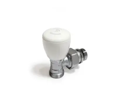 Giacomini R431X034 Giacomini haakse thermostatiseerbare radiatorkraan 1/2 x 18AA