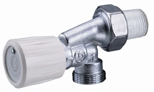 Giacomini R435X053 Giacomini haaks verkeerde thermostatiseerbare radiatorkraan 1/2 x 1/2