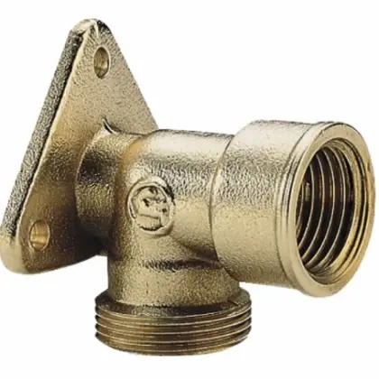 Giacomini R572RY003 Giacomini   muurplaat 90° FM 1/2 x 18AA