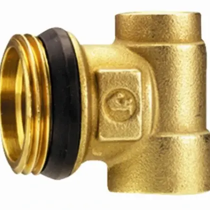 Giacomini R591DY004 Giacomini   collectoreindstuk 3/4 x 1/2 x 3/8 met O-ring