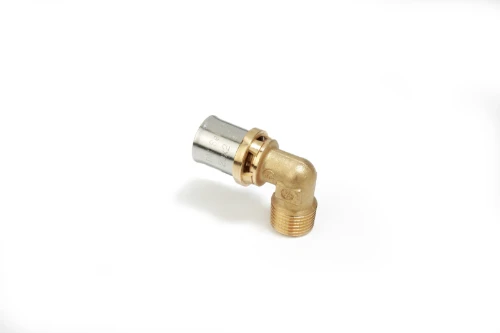 Giacomini RM127 perskoppeling overgangsbocht MF 1/2 x 16 mm RM127Y033