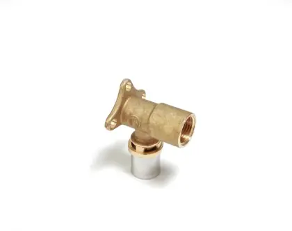 Giacomini RM139 perskoppeling muurplaat 90° FF 1/2 x 16 mm RM139Y033