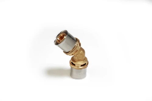 Giacomini RM144Y014 Giacomini RM144 pers bocht 45° FF 63 x 63 mm