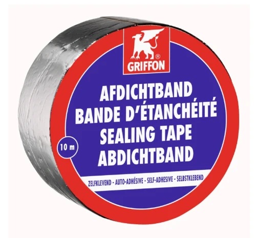 Griffon afdichtband, aluminium rol 10 m x 10 cm 6302578