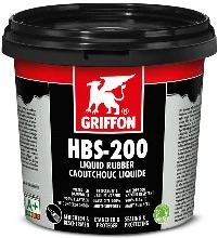 Griffon HBS-200 dichtingspasta 5000 ml - zwart - vloeibaar rubber 6308867