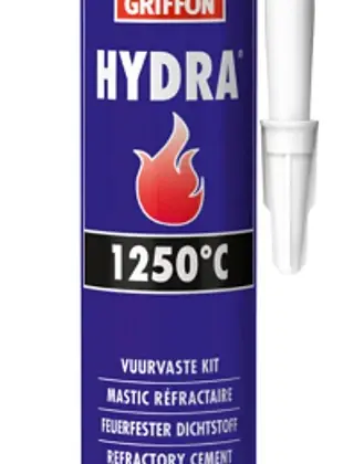 Griffon Hydra 1250 graden vuurvaste kit 600gr  griffon (ex KACHELKITVO) 7002457