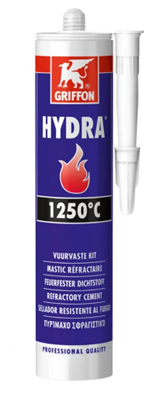 Griffon Hydra 1250 graden vuurvaste kit 600gr  griffon (ex KACHELKITVO) 7002457