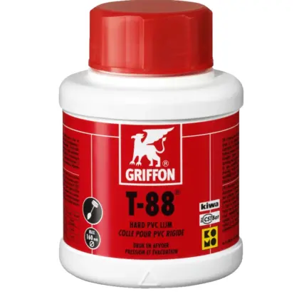 Griffon PVC lijm met borstel T-88 100ml griffon 6110026