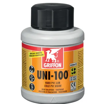 Griffon PVC Druklijm Uni-100 250ml griffon 6111030