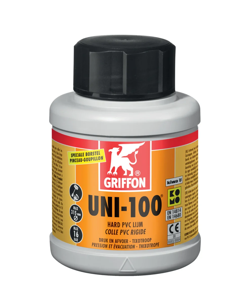 Griffon PVC Druklijm Uni-100 250ml griffon 6111030