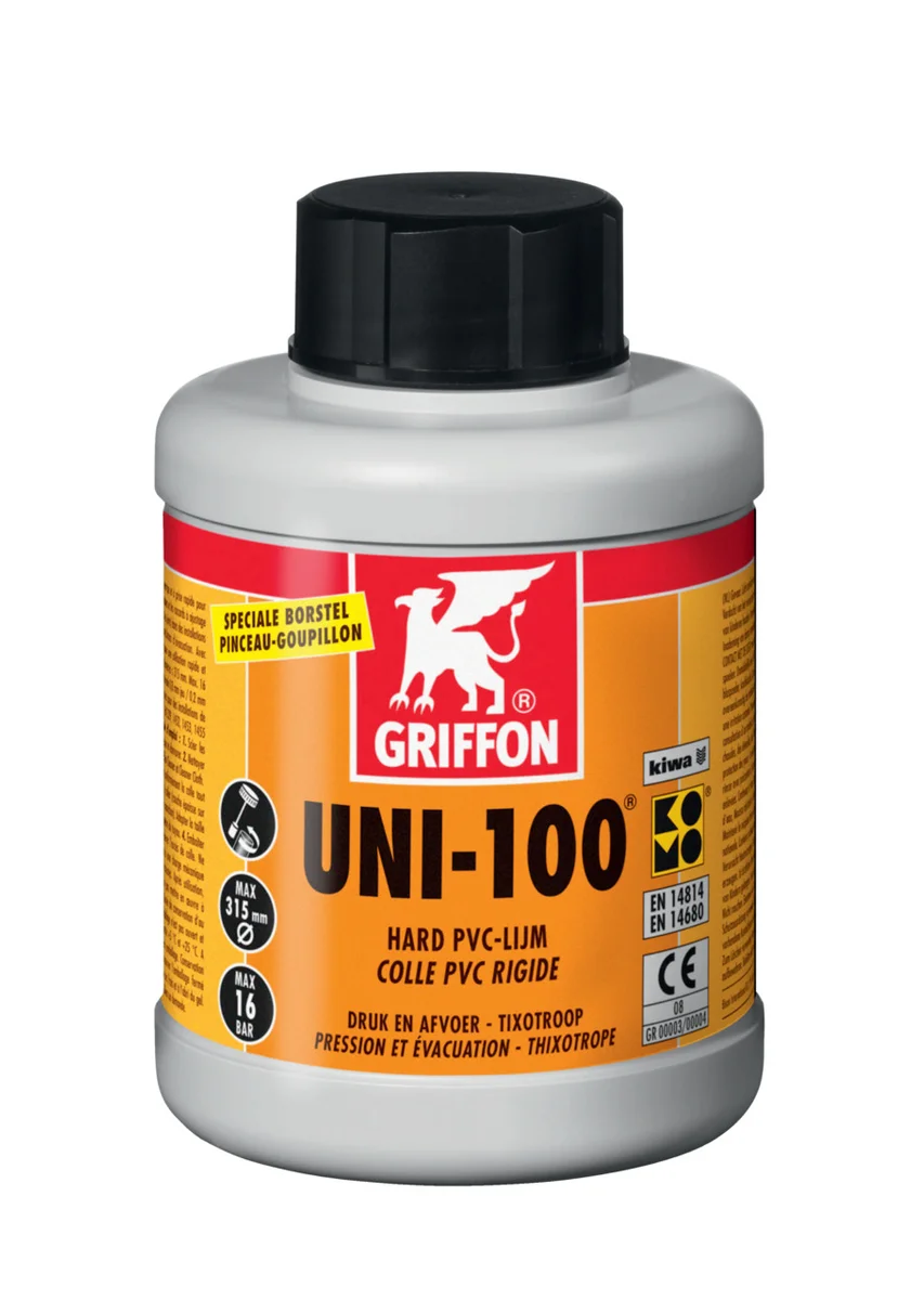 Griffon PVC lijm UNI-100 500ml griffon 6111040