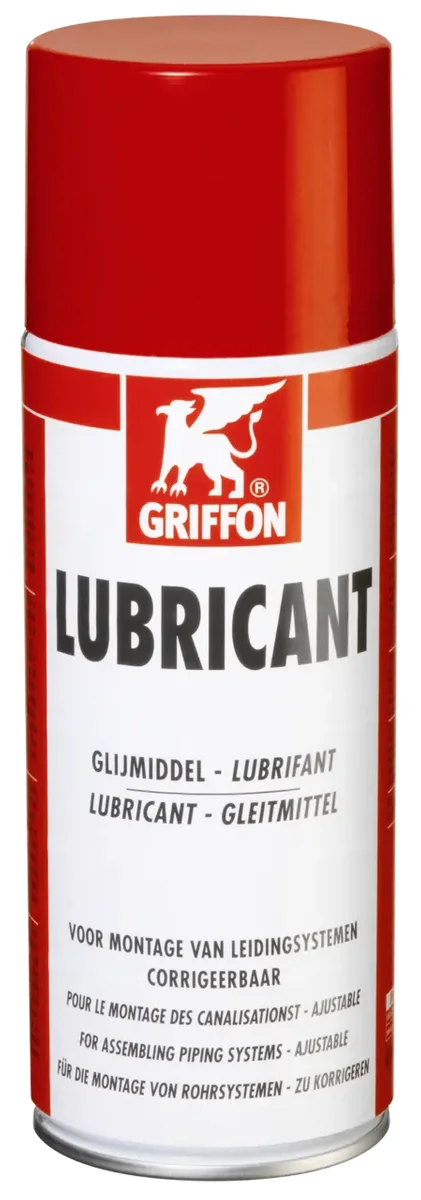 Griffon Glijmiddel montage leidingsystemen spuitbus 400ml corrigeerbaar griffon 6160150