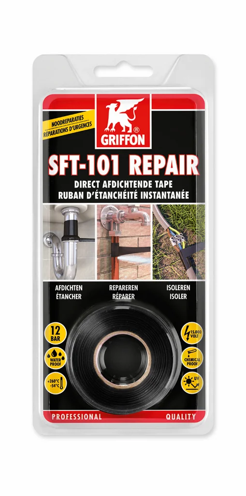 Griffon Zelf fuserende siliconetape 3m 25mm griffon 6311144