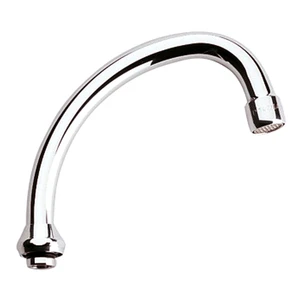 Grohe 13071000 Grohe WSS draaibare uitloopbek 3/4 x 140 mm - HU-vorm - zonder aanslag - chroom