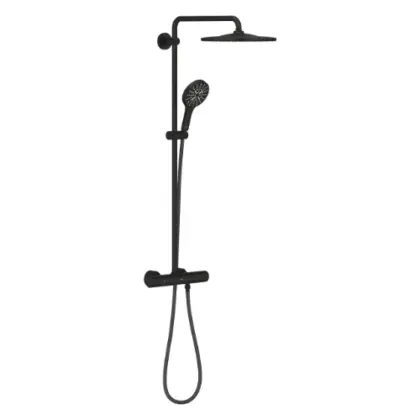 Grohe Rainshower SmartActive 310 douchesysteem met douchethermostaat - Phantom Black 22119KF0