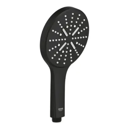 Grohe 22127KF0 Grohe Rainshower SmartActive 130 handdouche rond 3 stralen - Phantom Black