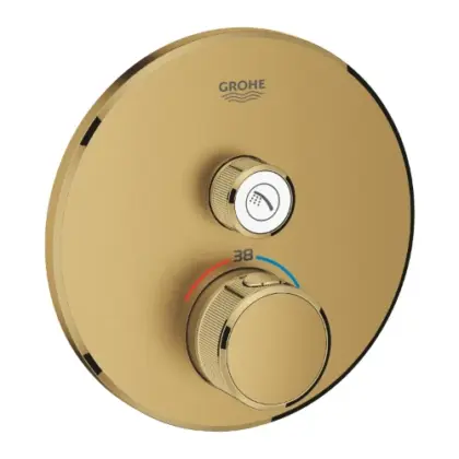 GROHE GRT SmartControl opbd. douche rondje 1SC; Brushed Cool Sunrise 29118GN0