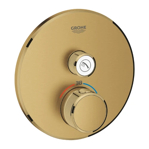 GROHE GRT SmartControl opbd. douche rondje 1SC; Brushed Cool Sunrise 29118GN0