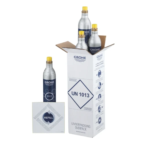 Grohe Blue Home starterpack (set 4st) gasflessen CO2 - prijs per set 40422000