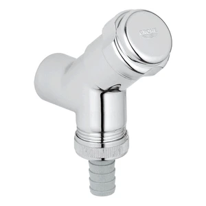 Grohe 41010000 Grohe Universal dienstkraan met beluchter 1/2 x 3/4 - chroom - voor slang