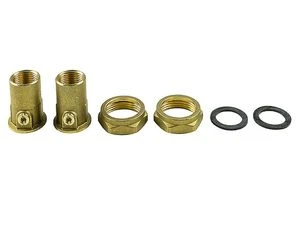 Grundfos 519802 Grundfos CPL messing pompkoppelingset afsluitbaar FF 5/4 x 3/4 - prijs per set