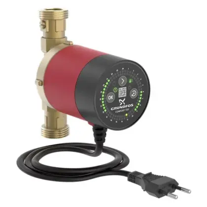Grundfos Circulatiepomp Grundfos COMFORT 10bar . L=140mm . Hmax=1.4m . 1"M . sanitaire toepassing 15-14 BX TDT 93093665