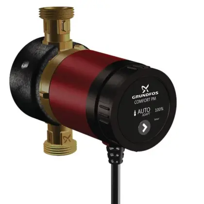 Grundfos Circulatiepomp Grundfos Comfort AUTOadapt 10bar . L=140mm . Hmax=1.4m . 1"M . sanitaire toepassing 15-14 BX TA 97916749