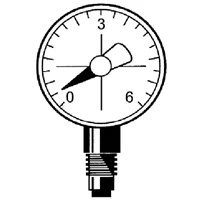 Grundfos Manometer 0-10 bar G1/4 grundfos 00ID8048