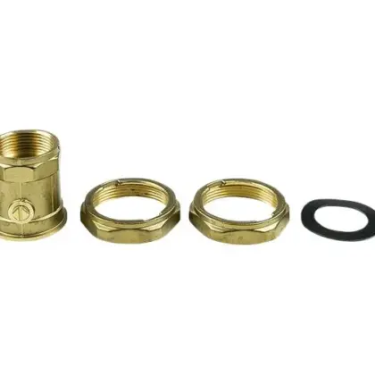 Grundfos Set koppelingen 2 x 1.1/4 messing UP3 grundfos 505539