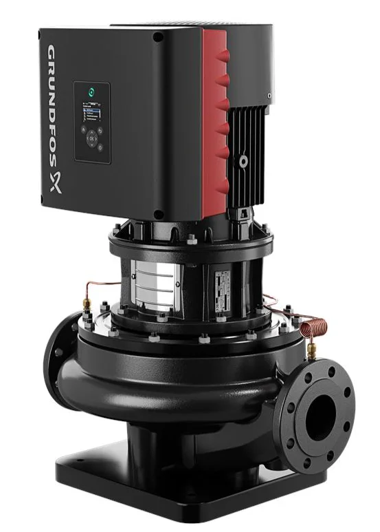 Grundfos Inlinepomp Grundfos TPE DN100 flens Qmax=166.8m3/h 670mm 25m 100-250/4 92952094