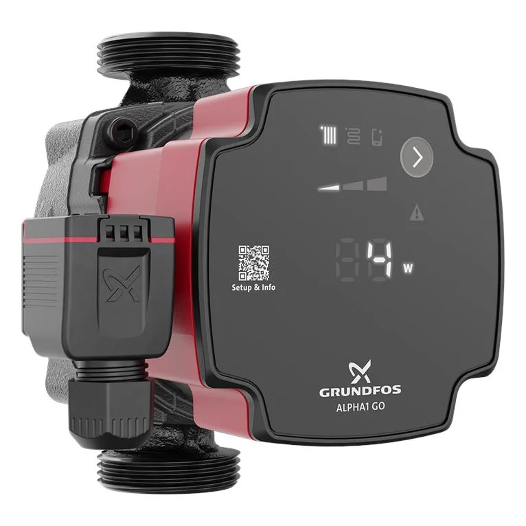 Grundfos Circulatiepomp Grundfos Alpha1 GO 10bar . L=130mm . Hmax=6m . 5/4"M  . EEI <= 0.2 20-60 93074181