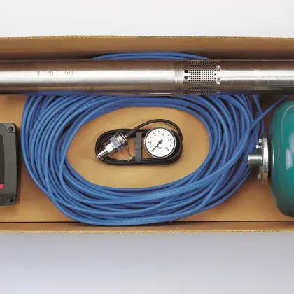 Grundfos CU 302  constantedrukpakket SQE 3-65+40m kabel grundfos 93176203
