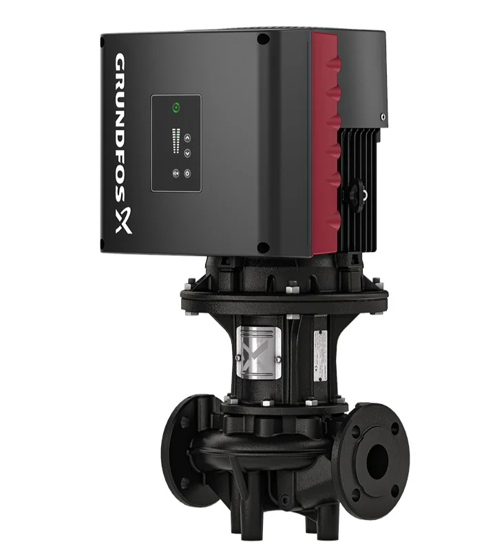 Grundfos Inlinepomp Grundfos TPE 2 DN100 flens Qmax=150.8m3/h 500mm 23m 100-230 93338862