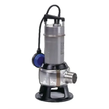 Grundfos Dompelpomp inox Hmax=14m Qmax=29m3/h 3x380-440V stroomkabel=5m Grundfos Unilift AP50B 96004601