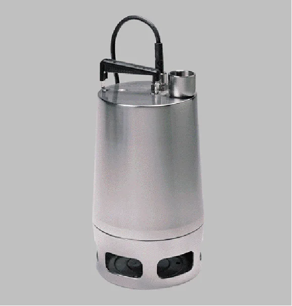 Grundfos Dompelpomp inox Hmax=10m Qmax=15m3/h met vlotter 1x220-240V stroomkabel=10m Grundfos Unilift AP35 40.06.A1.V 96010982
