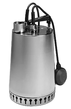 Grundfos Dompelpomp inox Hmax=10m Qmax=14m3/h 1x220-240V stroomkabel=10m Grundfos Unilift AP12 40.04.1 96011016